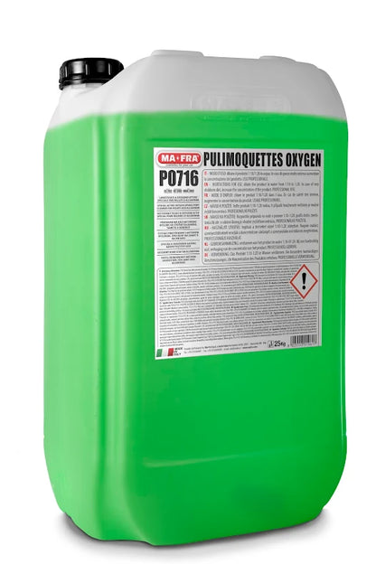 Textilrengöring Mafra Pulimoquettes Oxygen
