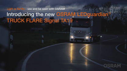 Varningljus OSRAM LEDguardian TRUCK FLARE Signal TA19