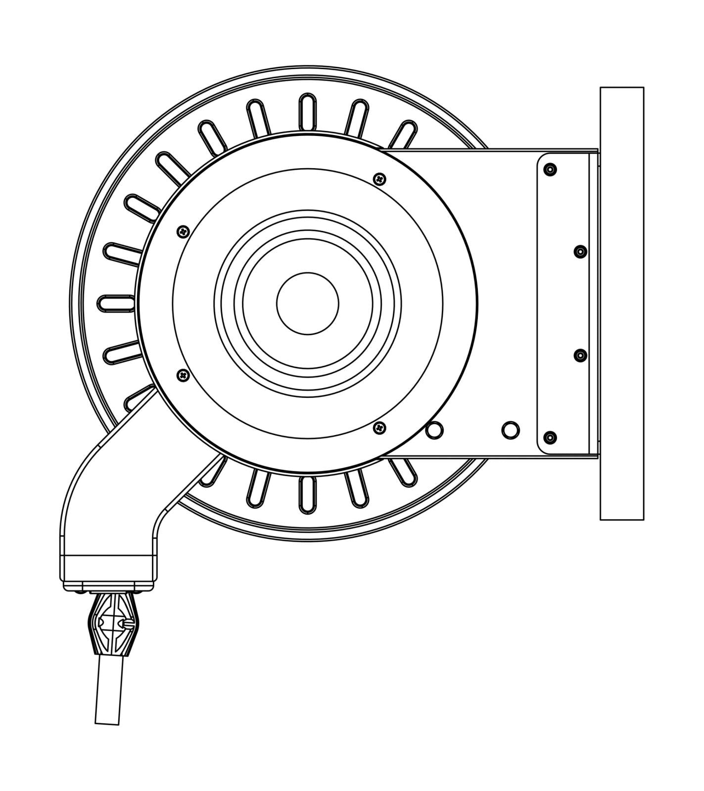 SLANGVINDA 400BAR 3/8" 30M
