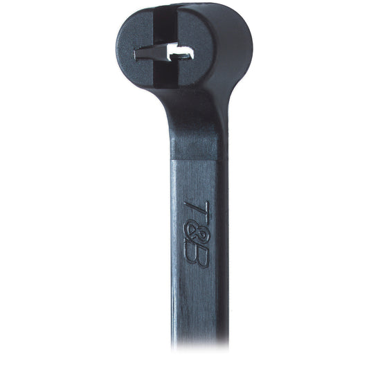 Buntband TY525MXR Svart 100 st, 186 mm