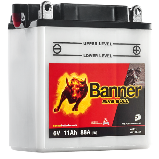 Batteri Banner Bike Bull 6N11A-3A 01211