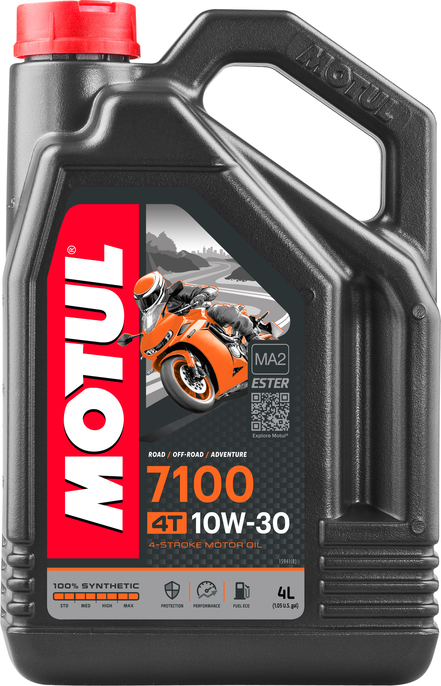 Motul 7100 4T 10W-30, 4 liter