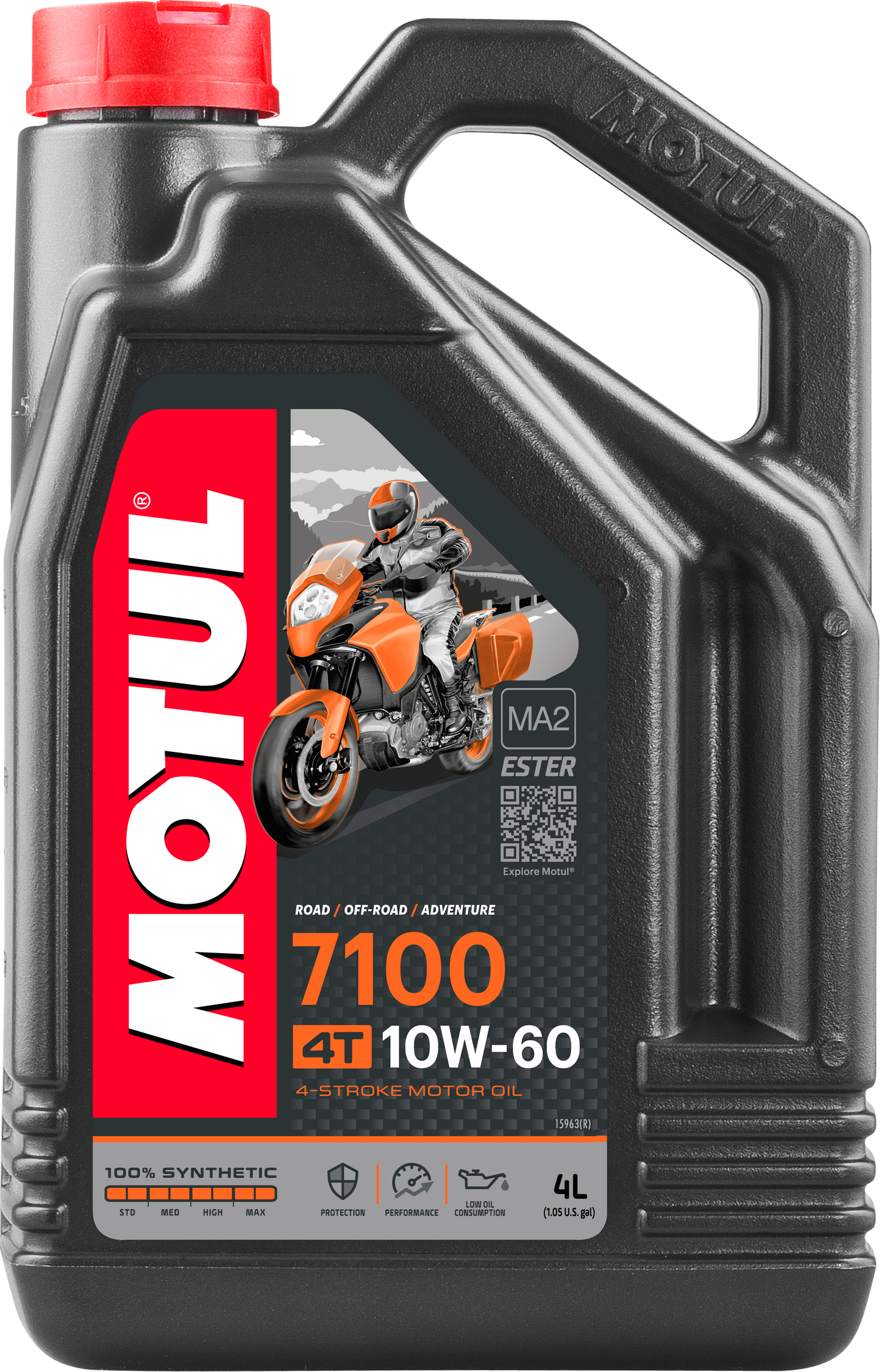 Motul 7100 4T 10W-60, 4 liter