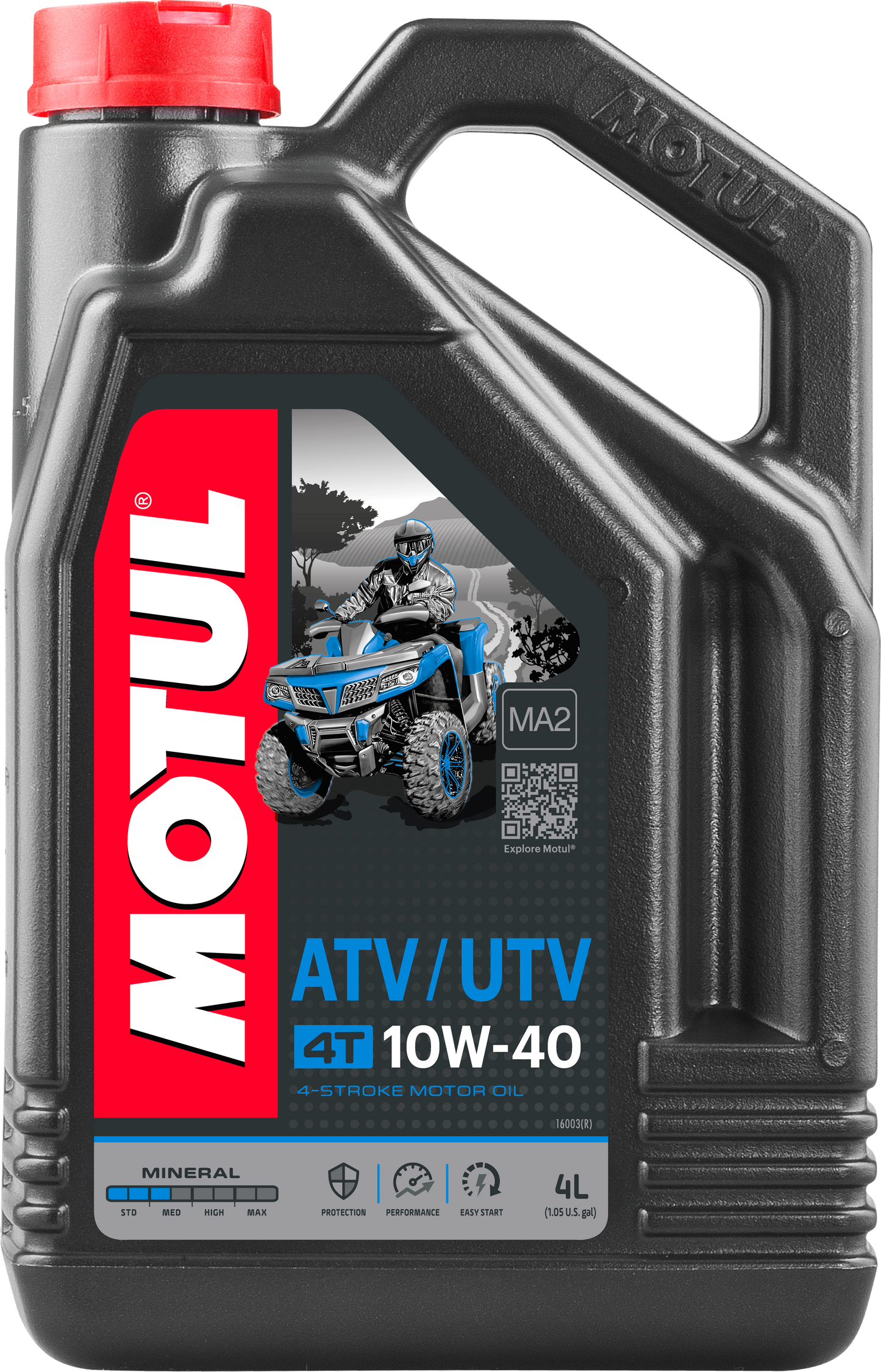 Motul ATV-UTV 10W-40, 4 liter