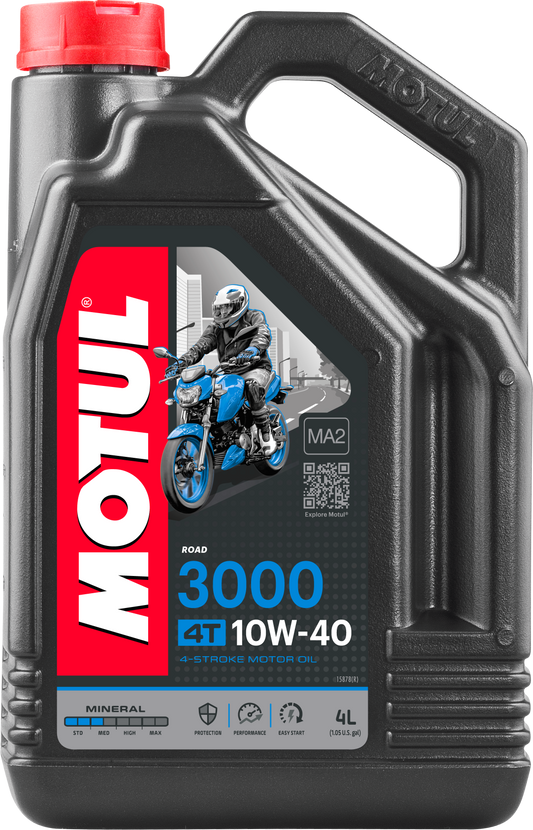 Motul 3000 4T 10W-40, 4 liter