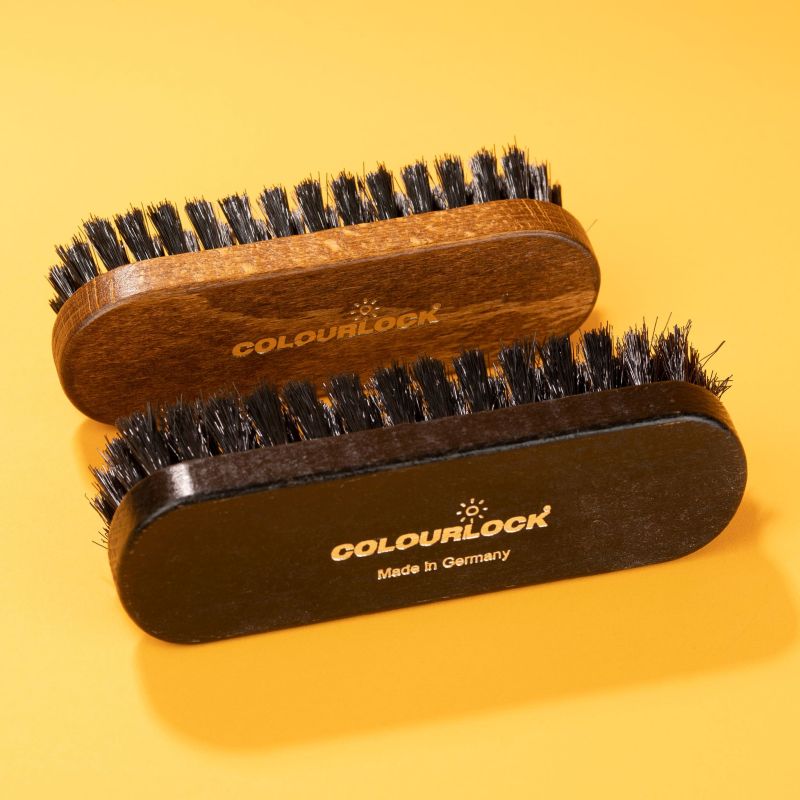 Rengöringsborste Colourlock Leather Brush Black Big, 135x41mm