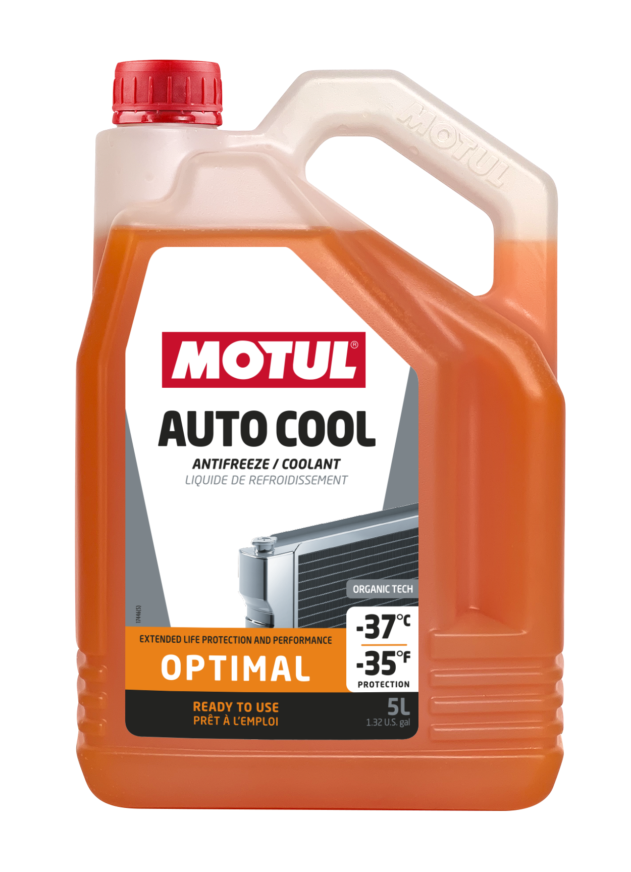 Motul AUTO COOL OPTIMAL -37C, 5 liter