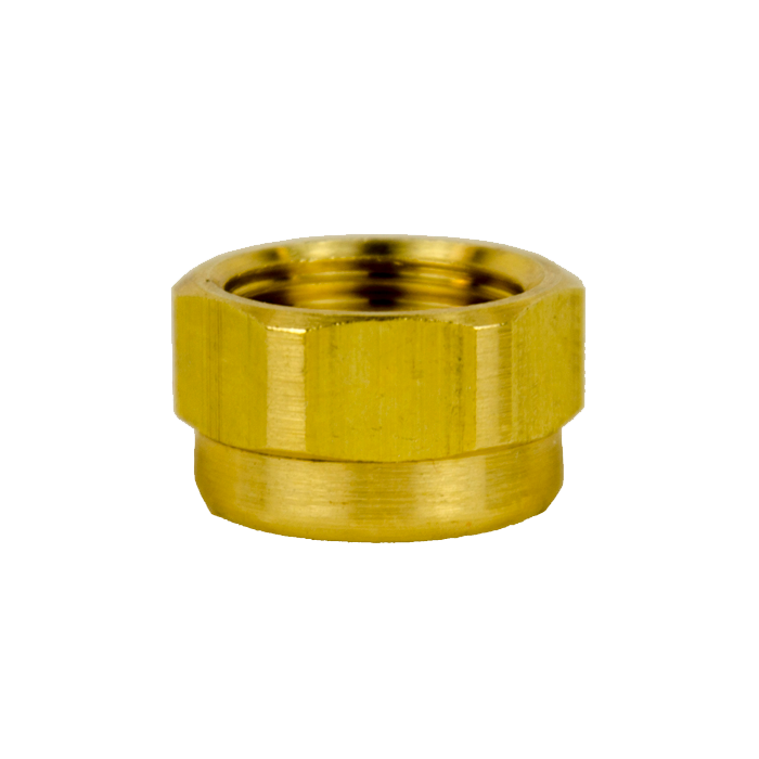 Munstycksmutter Mässing