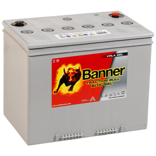 Batteri Banner Dry Bull DB 72 FT (Med skruvpoler)