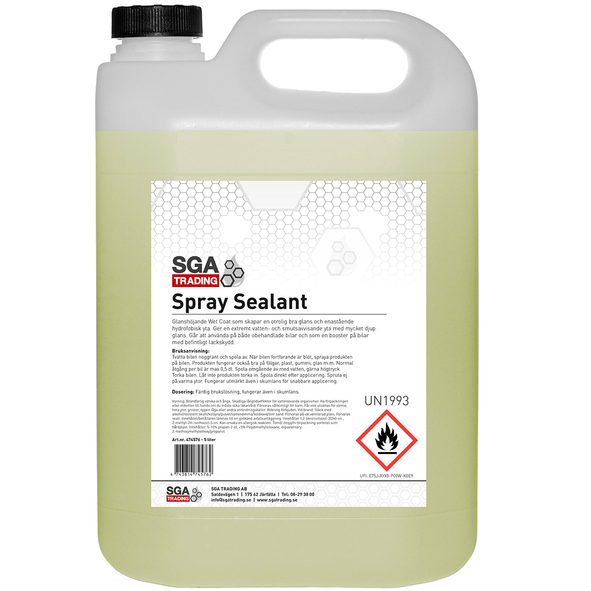 SGA Spray Sealant, 5L