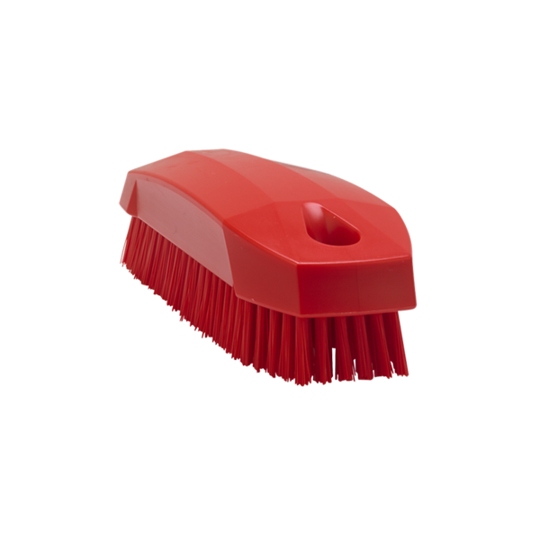 Vikan Hand-/Nagelborste Hård S Röd, 130mm