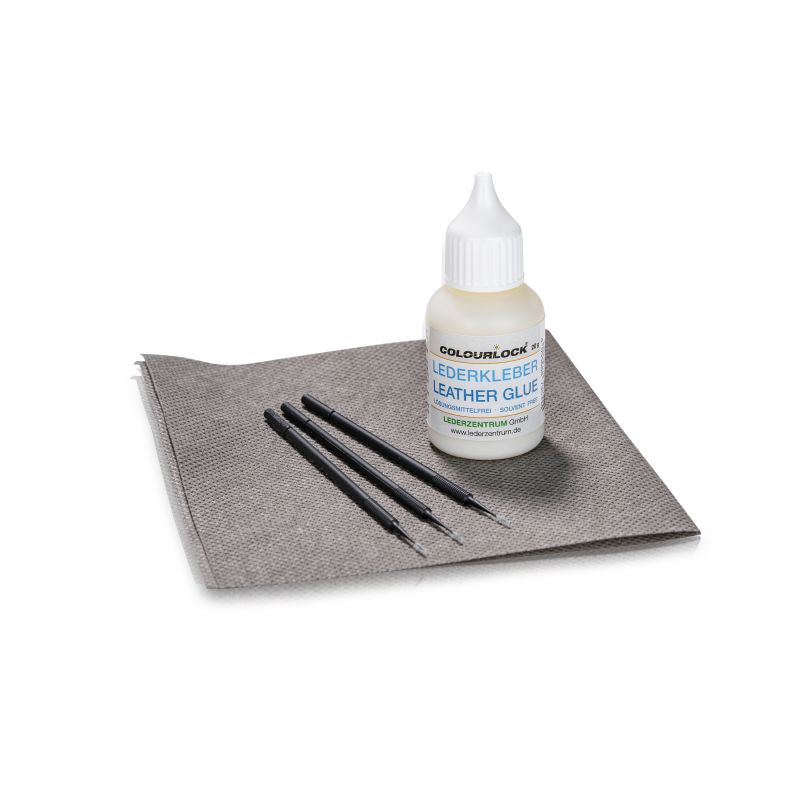 Läderlim Colourlock Leather Glue Repair Kit with Backlining Cloth