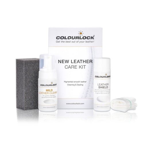 Lädervårdsset Colourlock New Leather Care Kit with Cleaner & Leather Shield, 150 ml & 125 ml