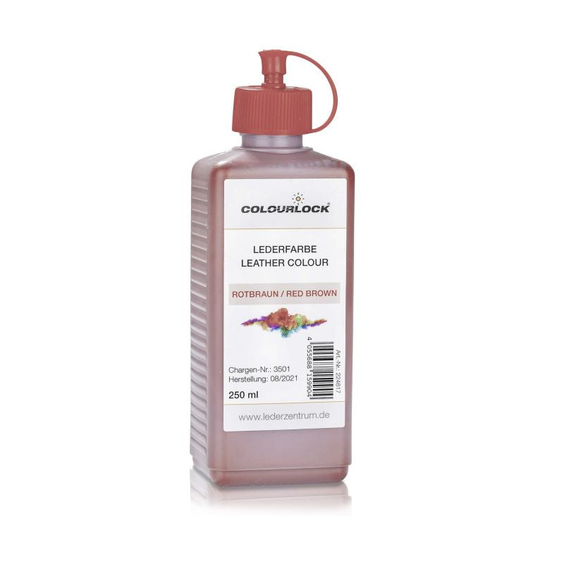 Colourlock Leather Colour Red Brown, 250ml