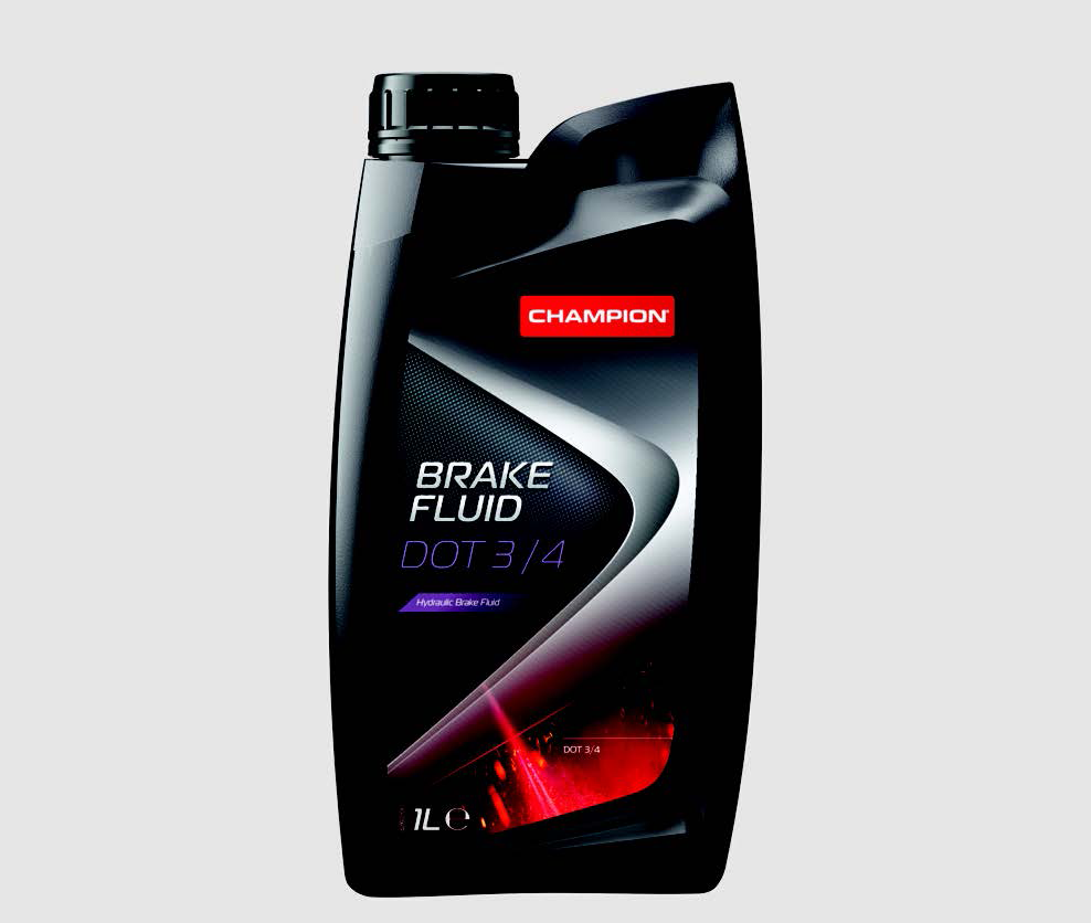 Bromsvätska Champion Brake Fluid DOT 3/4, 1 liter