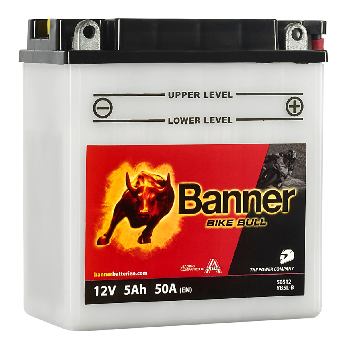 Batteri Banner Bike Bull YB5L-B 50512 MS.