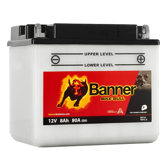 Batteri Banner Bike Bull YB7C-A 50714 MS.