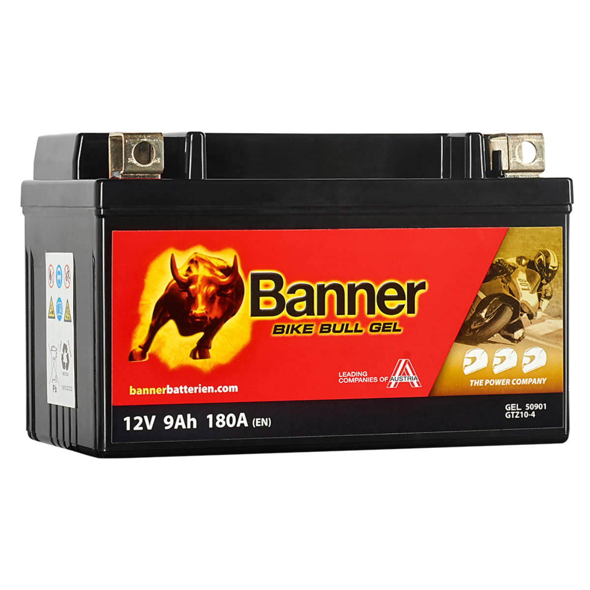 Batteri Banner Bike Bull ETX9 50901 AGMPRO