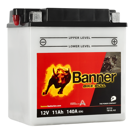 Batteri Banner Bike Bull YB10L-A2 51112 MS.