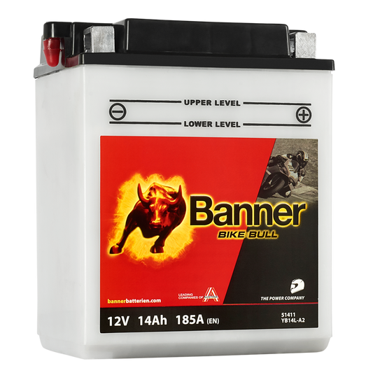 Batteri Banner Bike Bull YB14L-A2 51411 MS.