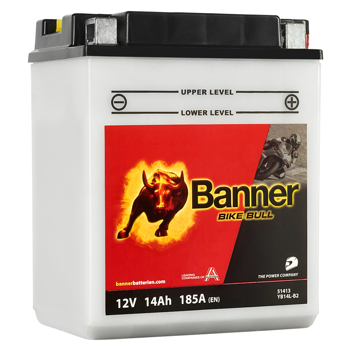 Batteri Banner Bike Bull YB14L-B2 51413 MS