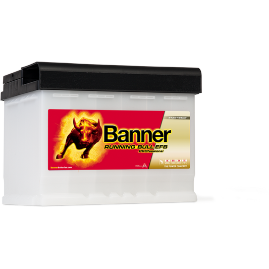 Fordonsbatteri Banner Running Bull EFB PRO 12V 65Ah 56511