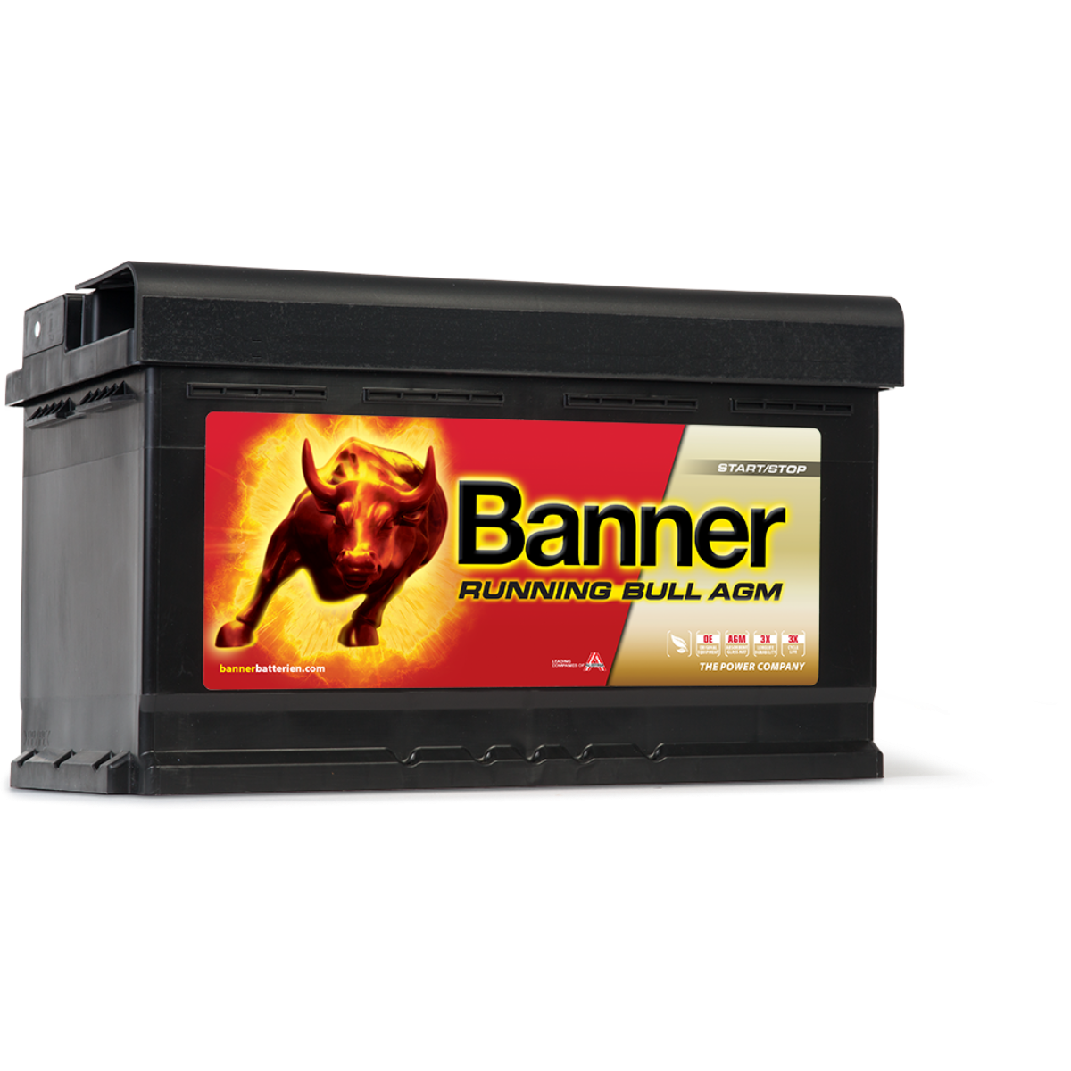 Bilbatteri Banner Running Bull AGM 12V 80Ah 58001