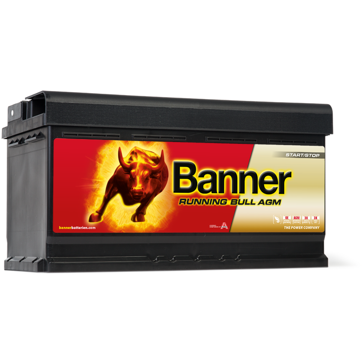 Bilbatteri Banner Running Bull AGM 12V 92Ah 59201