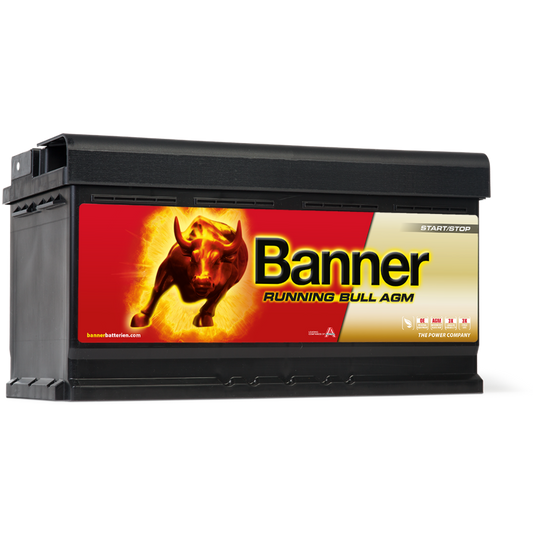 Bilbatteri Banner Running Bull AGM 12V 92Ah 59201