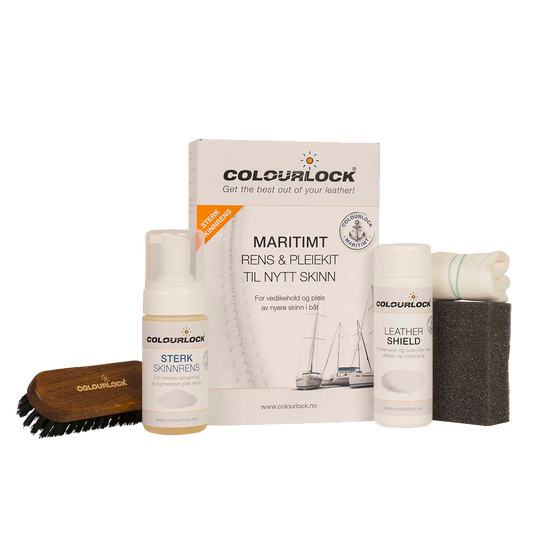 Colourlock Marin Rengörings- & vårdkit för nytt läder