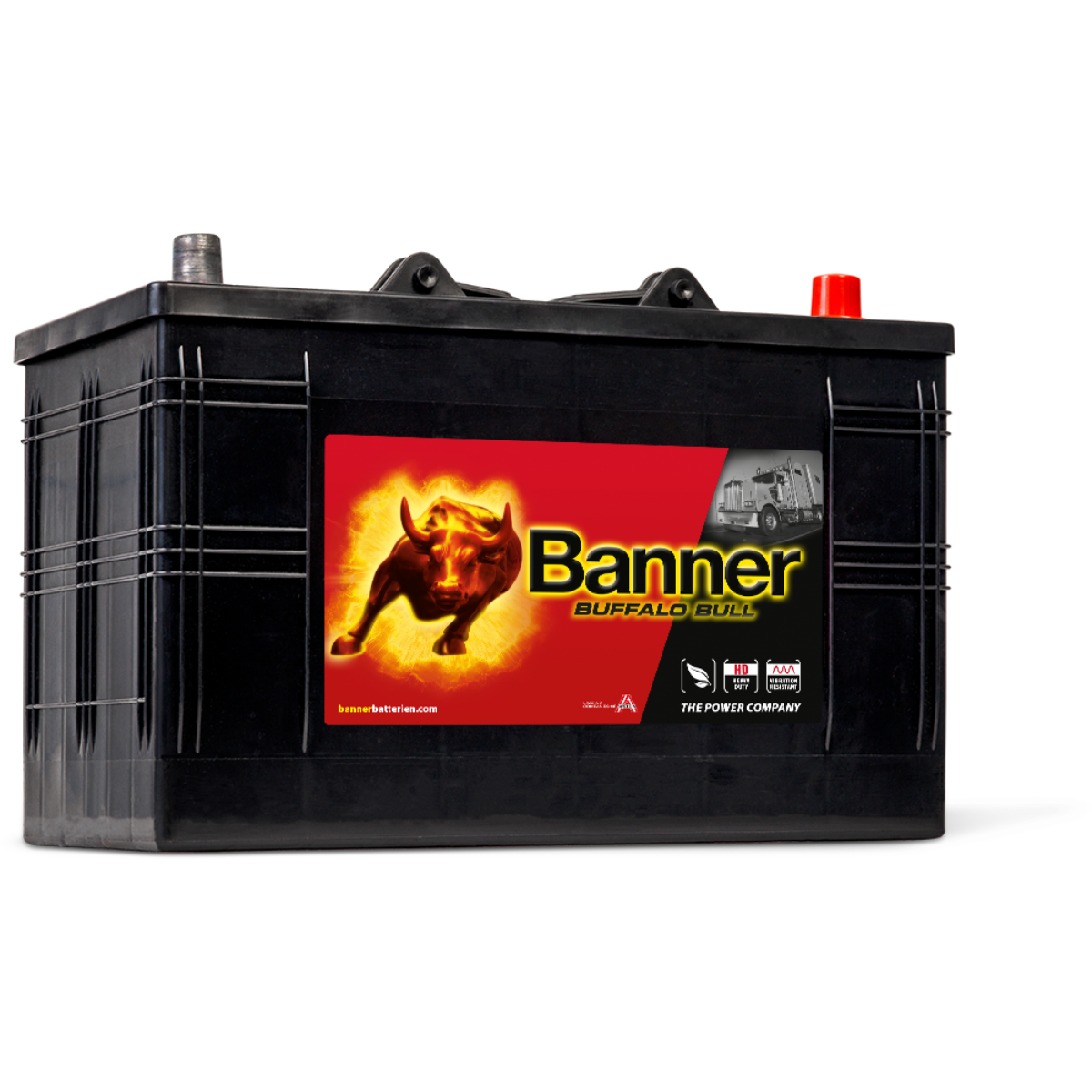 Bilbatteri Banner Buffalo Bull 12V 110Ah 61047