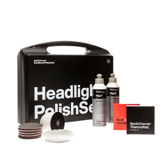 Polering lyktglas Kit Koch-Chemie Headlight Polish Set, 3 kg