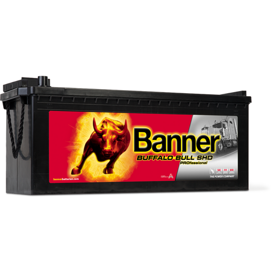 Lastbilsbatteri Banner Buffalo Bull SHD PRO 12V 145Ah 64503