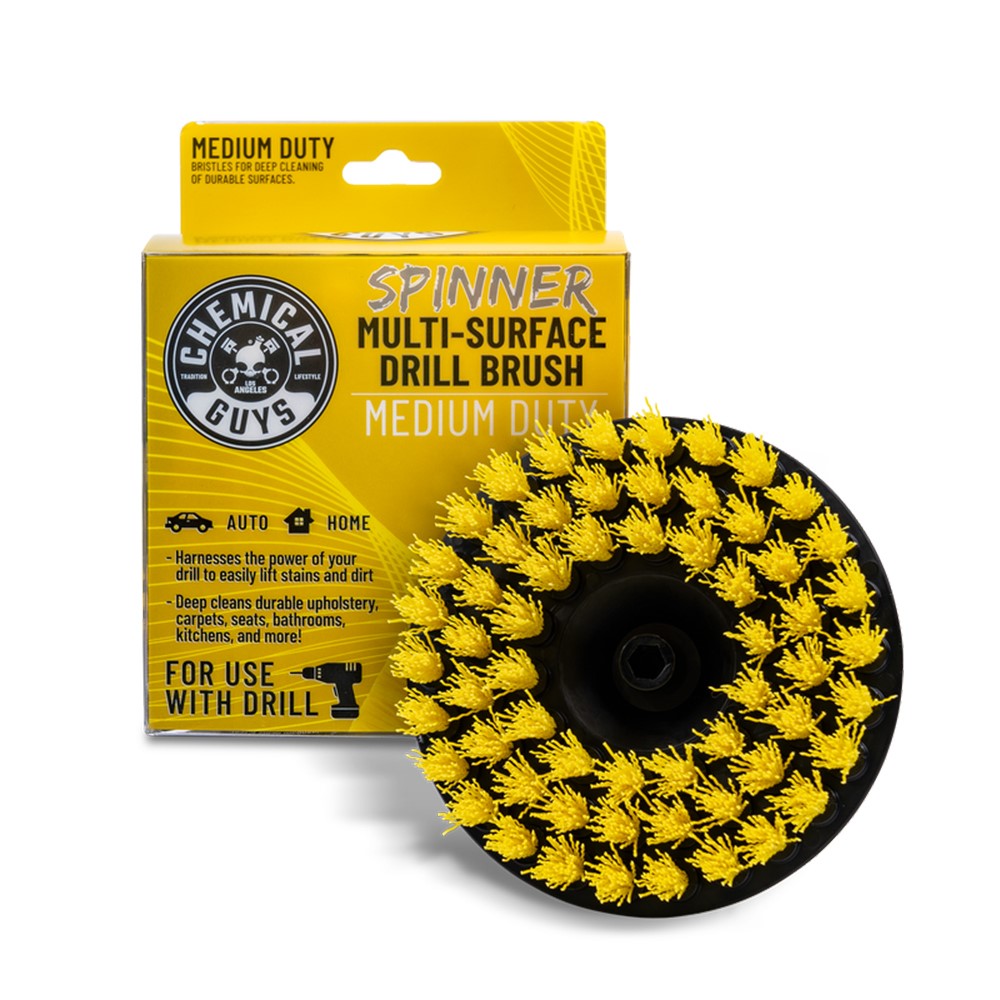 Skruvdragarborste Chemical Guys Spinner Borste Medium För Skruvdragare