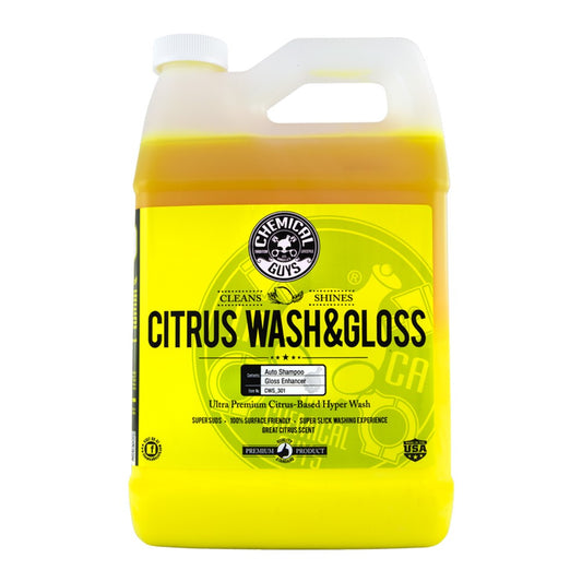 Schampo Rengöring Chemical Guys Citrus Wash & Gloss, 3,7 liter