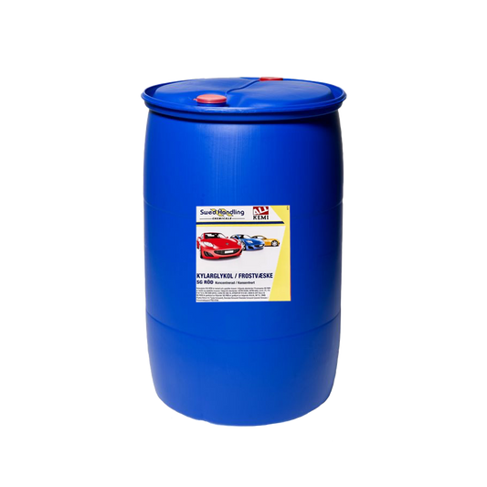 SGA Glykol Röd Long Life, 210L