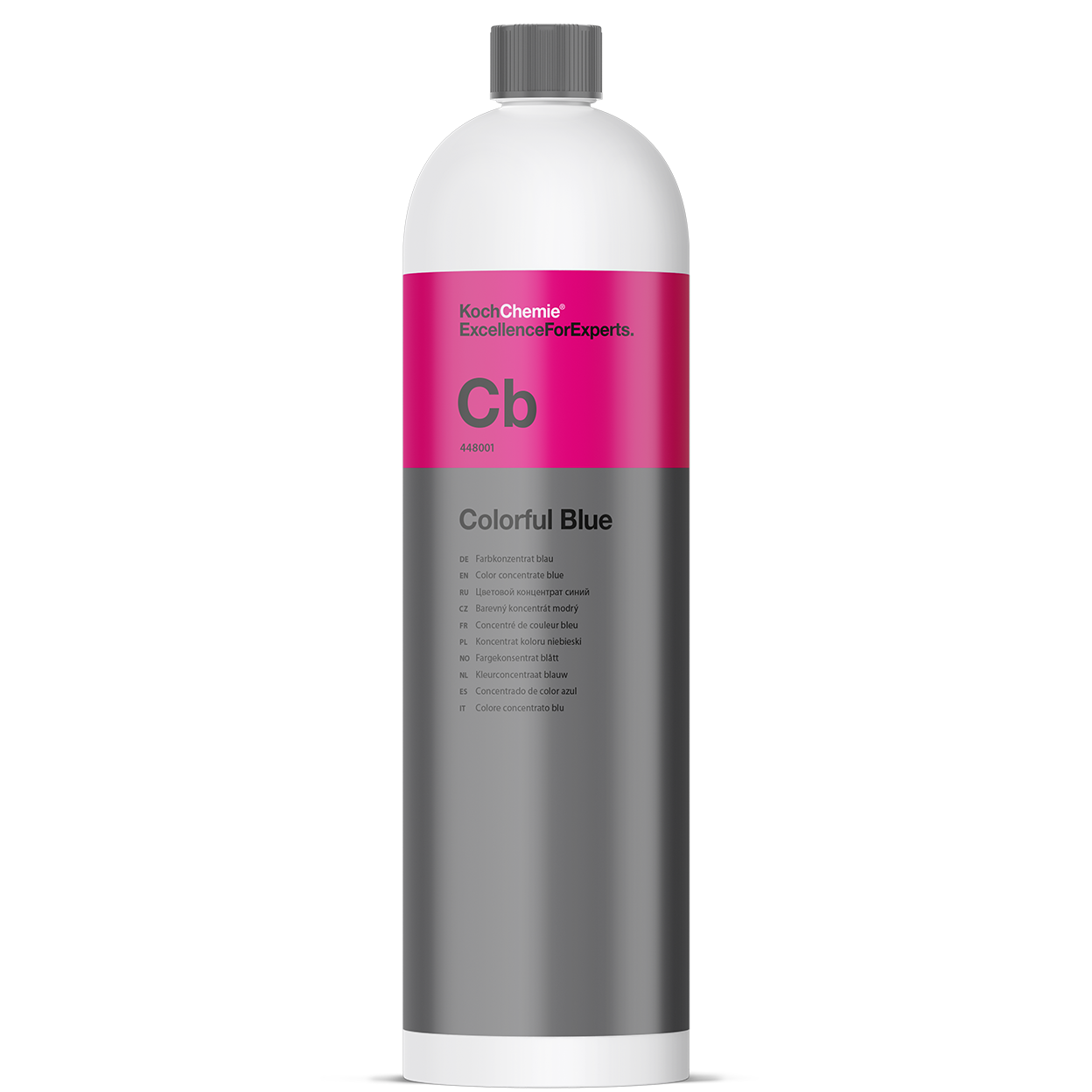 Färgkoncentrat blå Koch-Chemie Colorful Blue, 1 liter
