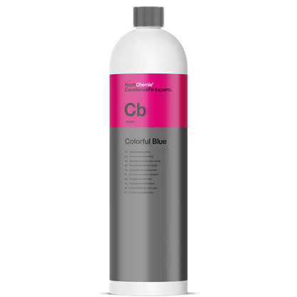 Färgkoncentrat blå Koch-Chemie Colorful Blue, 1 liter