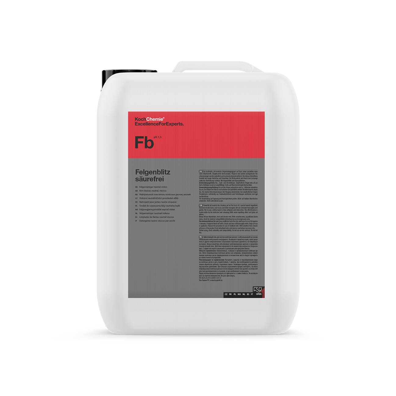 Fälgtvätt flygrost Koch-Chemie Felgenblitz, 5 liter