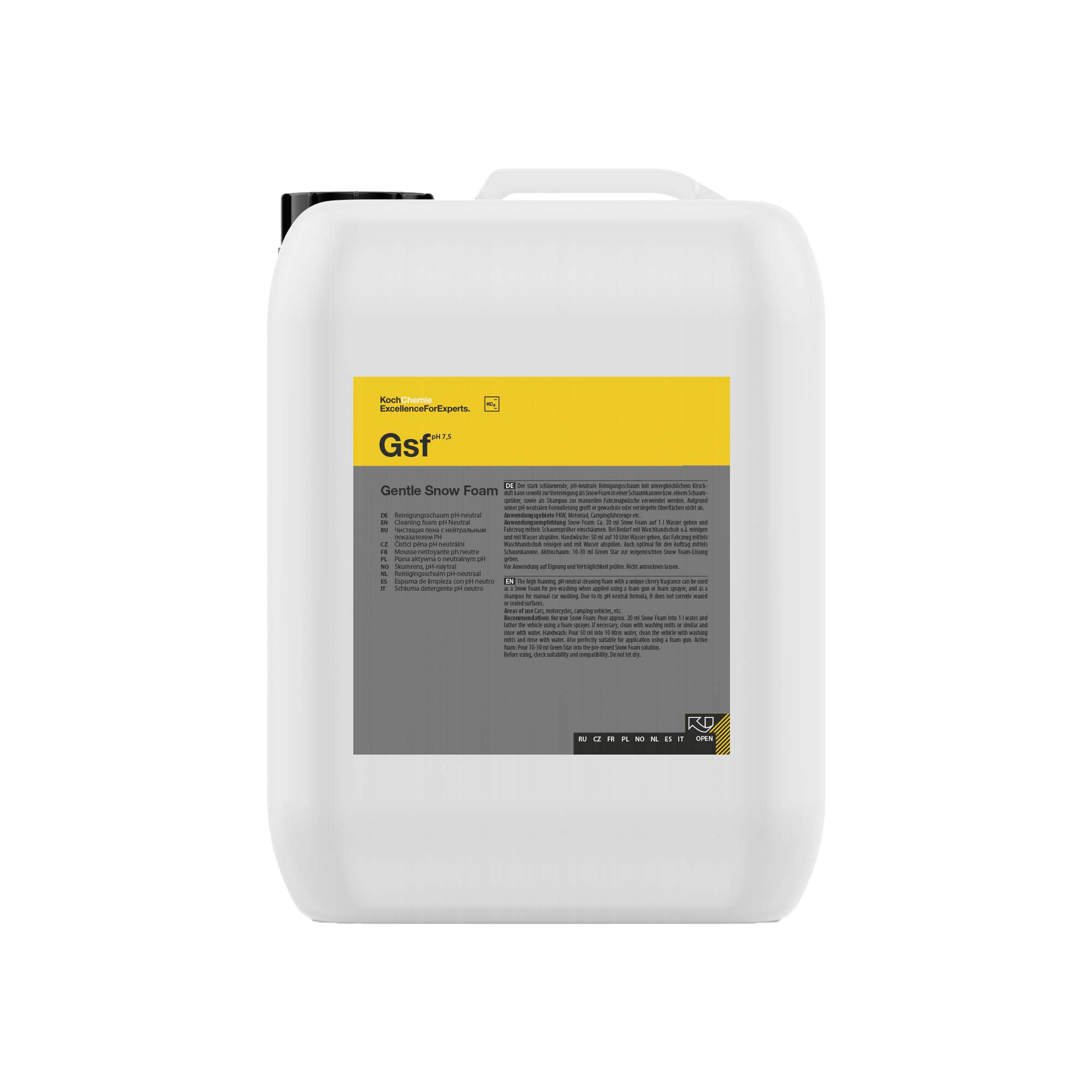 Förtvätt schampo Koch-Chemie Gentle Snow Foam, 5 liter