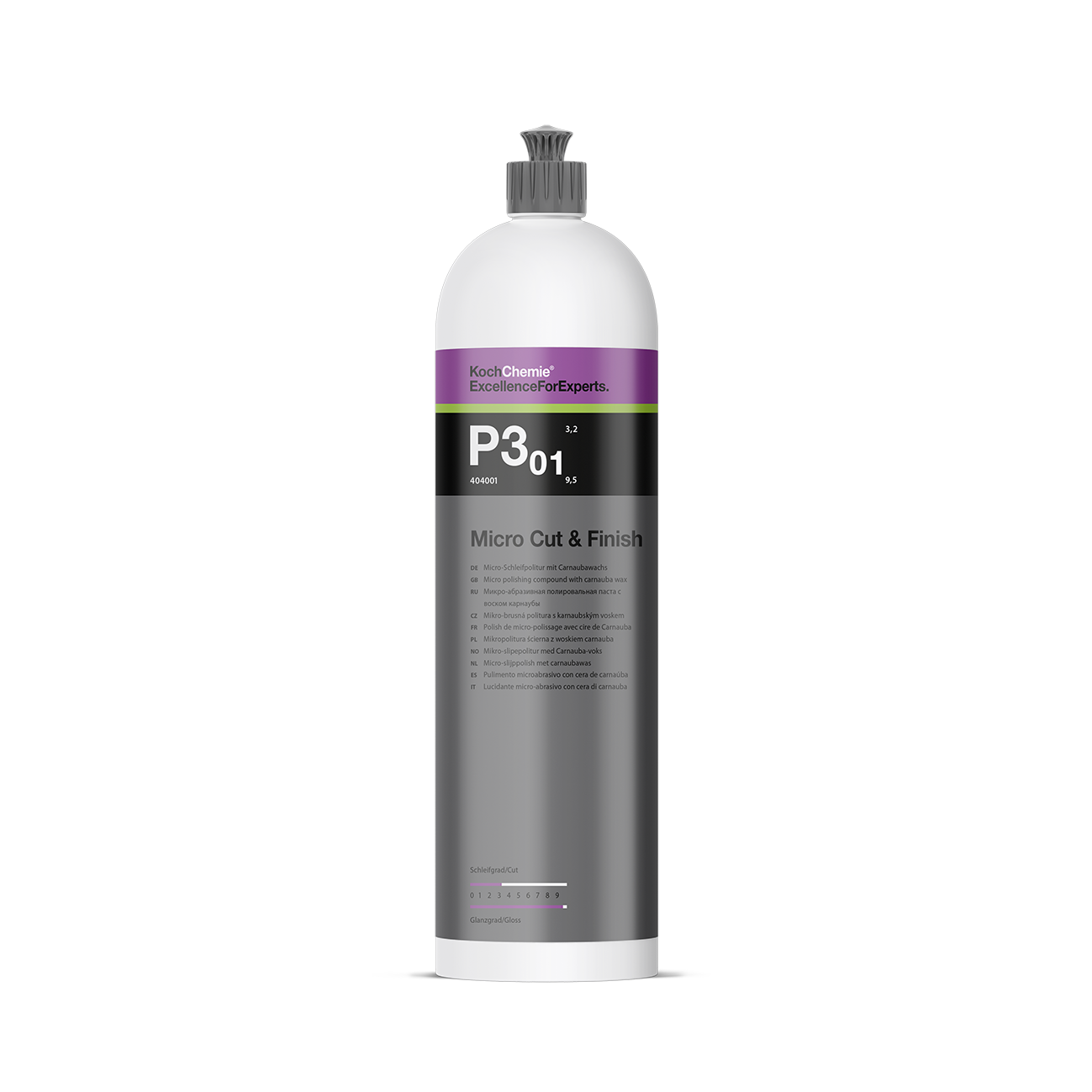Polermedel Koch-Chemie Micro Cut & Finish P3.01, 1 liter