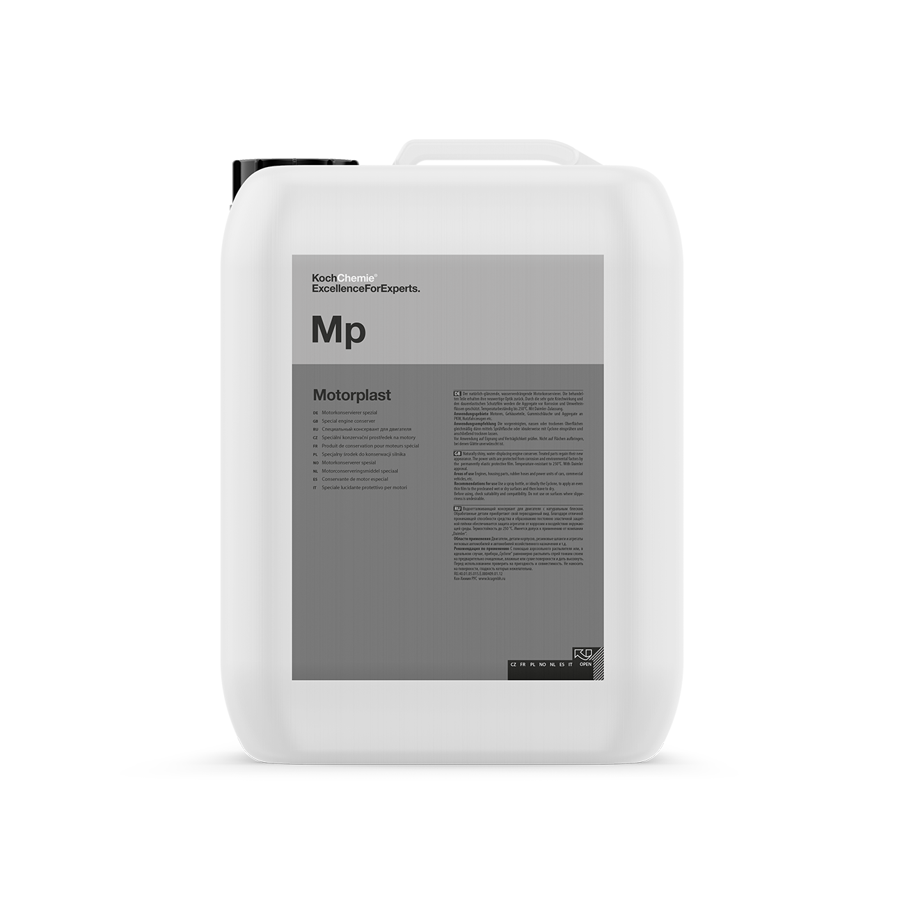 Plastbehandling Koch-Chemie Motorplast, 5 liter