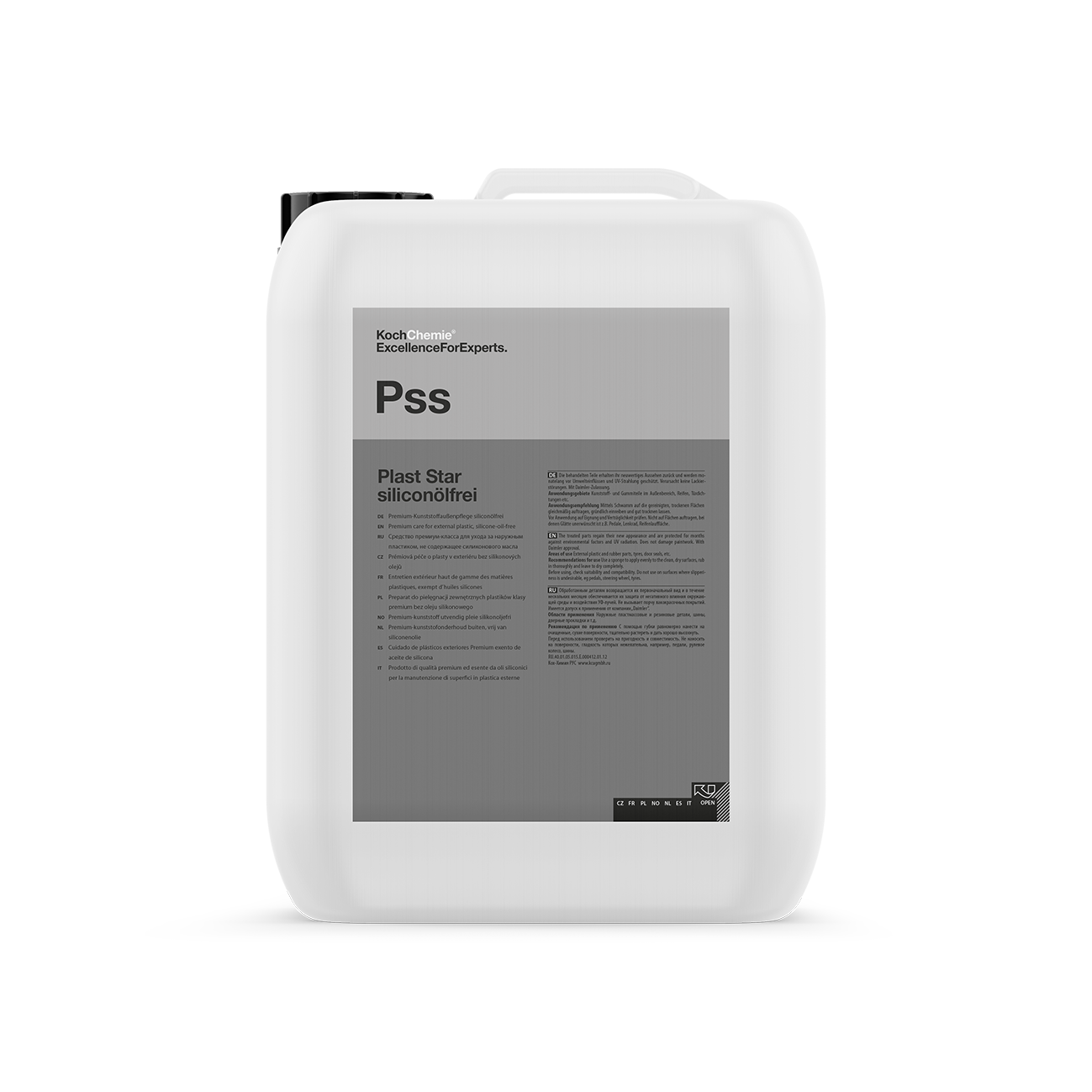 Plast och gummibehandling Koch-Chemie Plast Star Silikonfri, 10 liter