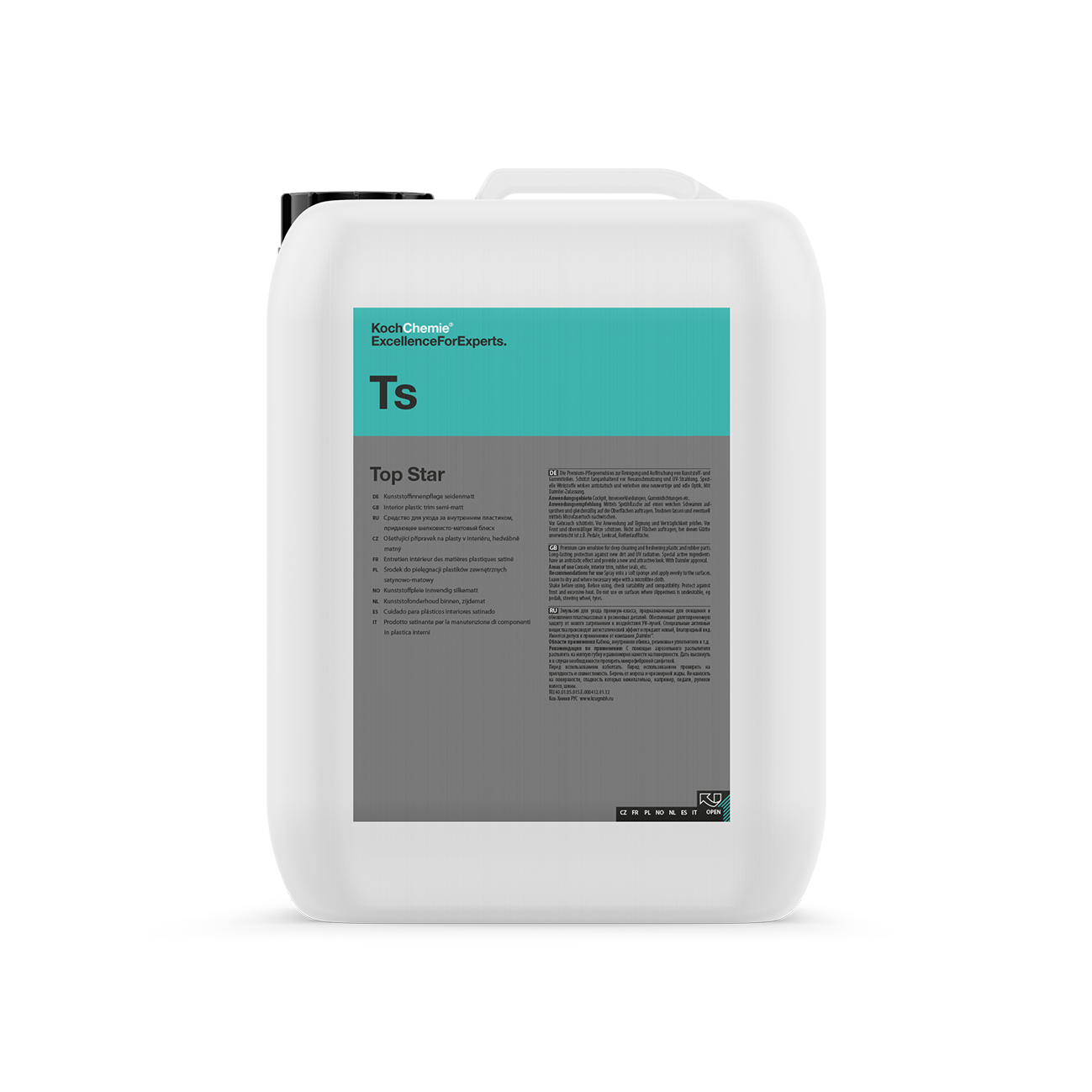Plastbehandling Koch-Chemie Top Star, 10 liter