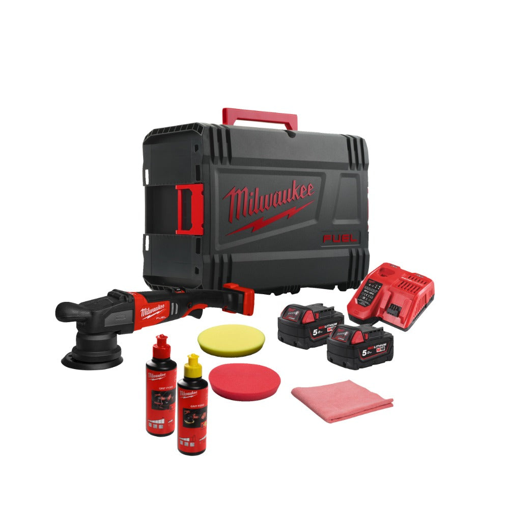 Polermaskin Milwaukee M18 FROP15-502X Kit