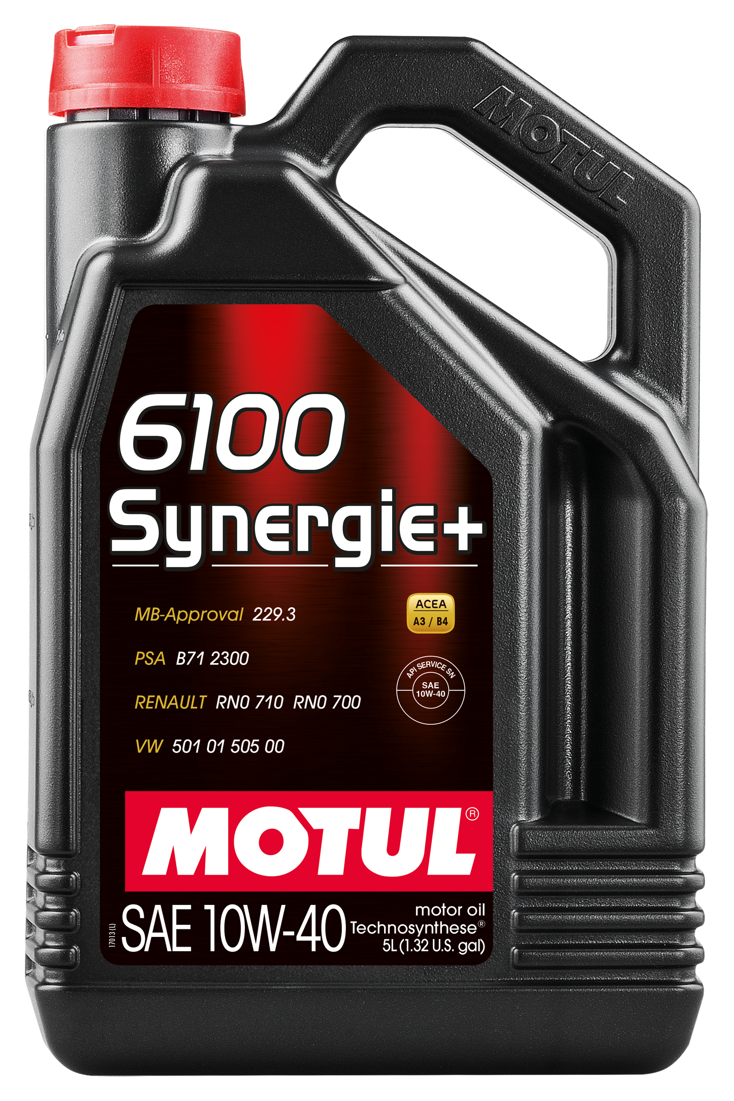 Motul 6100 SYNERGIE+ 10W-40, 5 liter