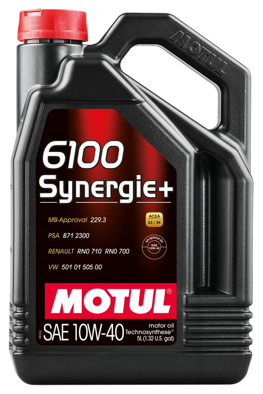 Motul 6100 SYNERGIE+ 10W-40, 5 liter