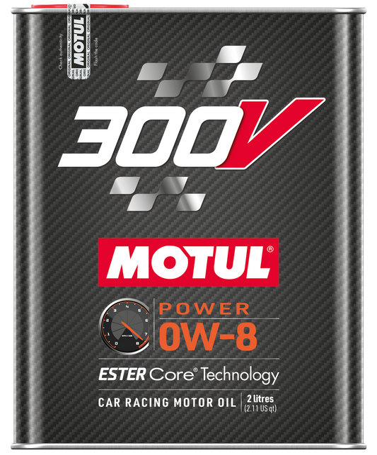 Motul 300V POWER 0W-8, 2 liter