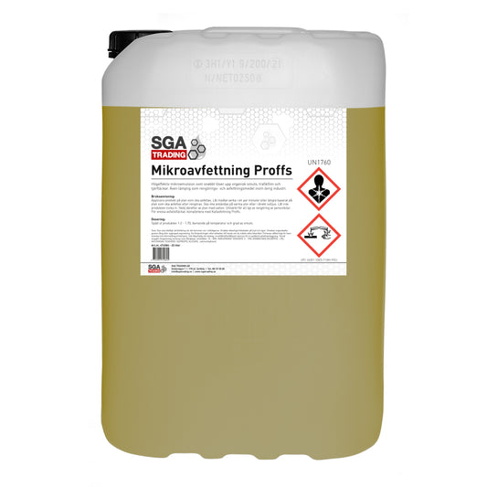 SGA Mikroavfettning Proffs, 25L
