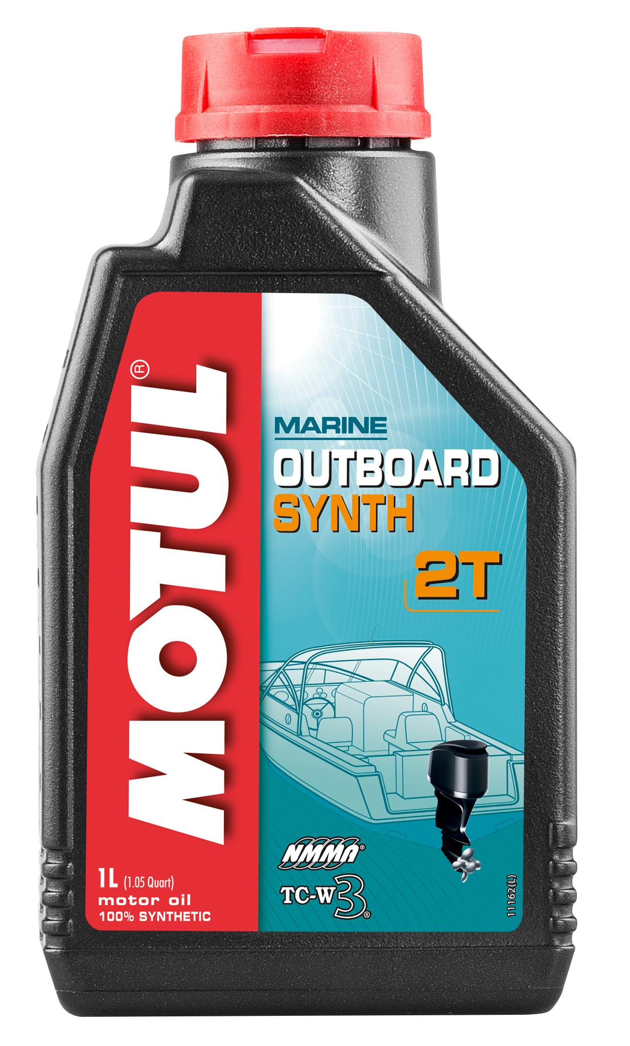 Motul OUTBOARD SYNTH 2T, 1 liter